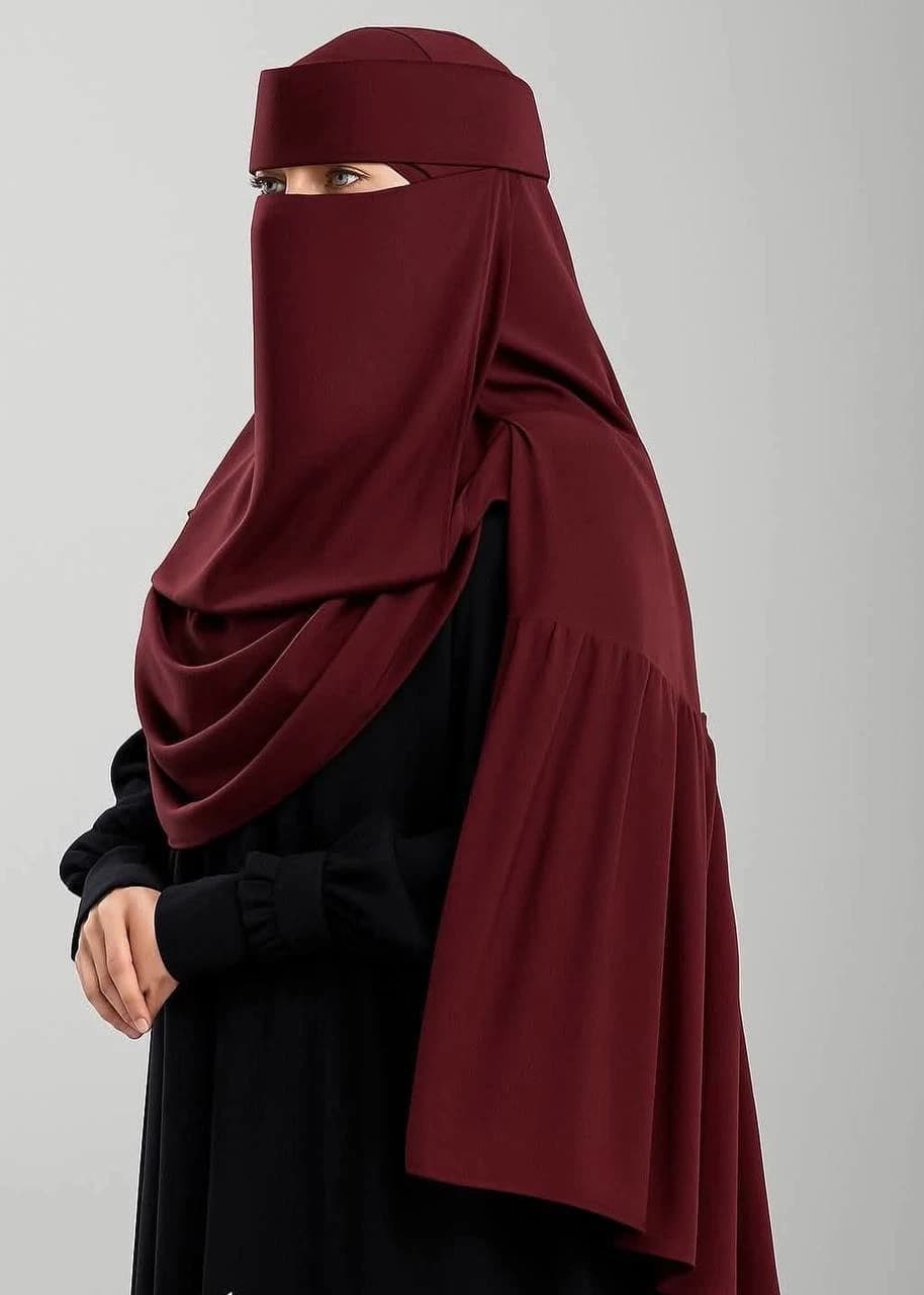 طقم نقاب بدون اسم تندا طرحه كرانيش